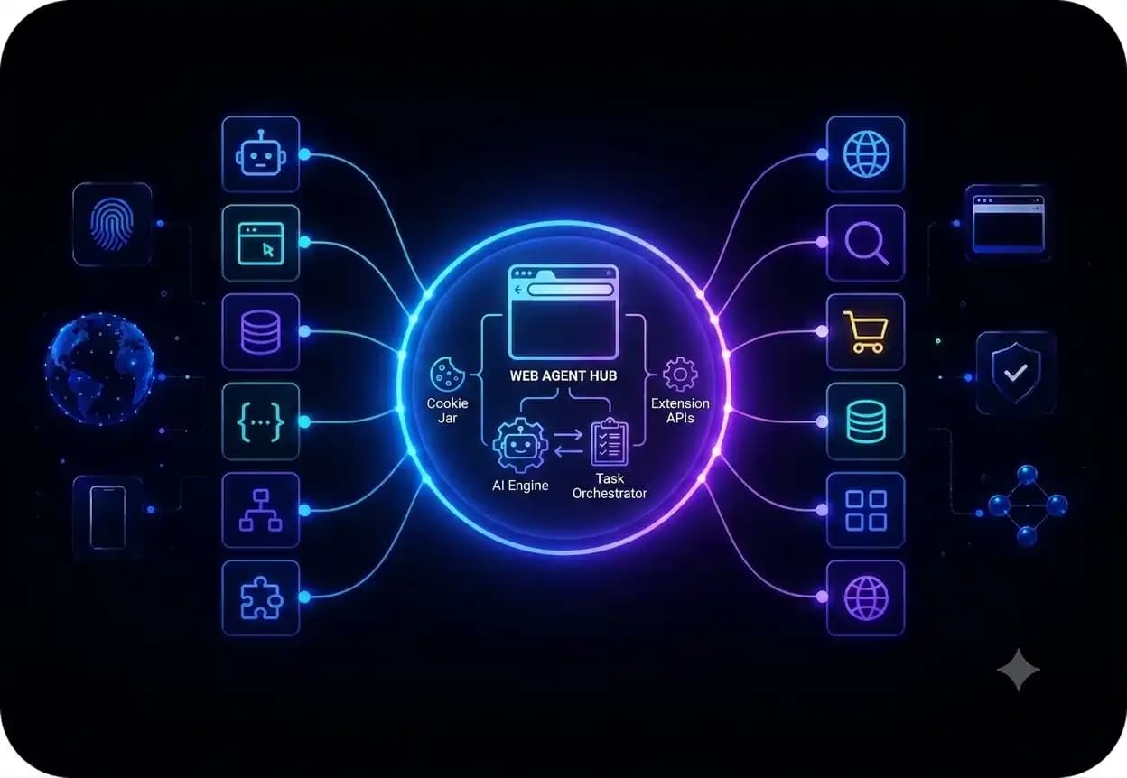 AI 浏览器代理的代理服务器