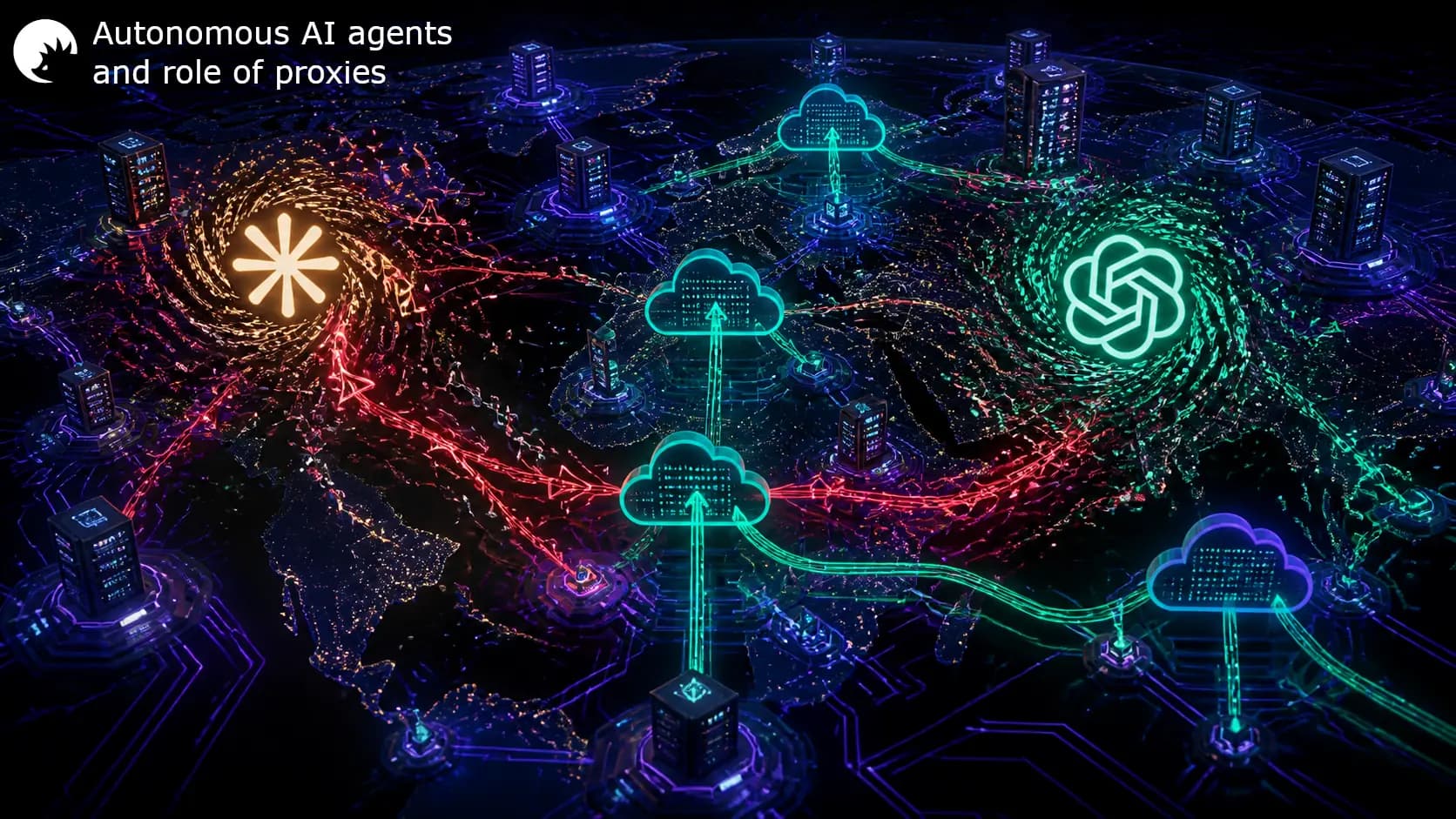 Agentes de IA autónomos: cómo los proxies los dirigen