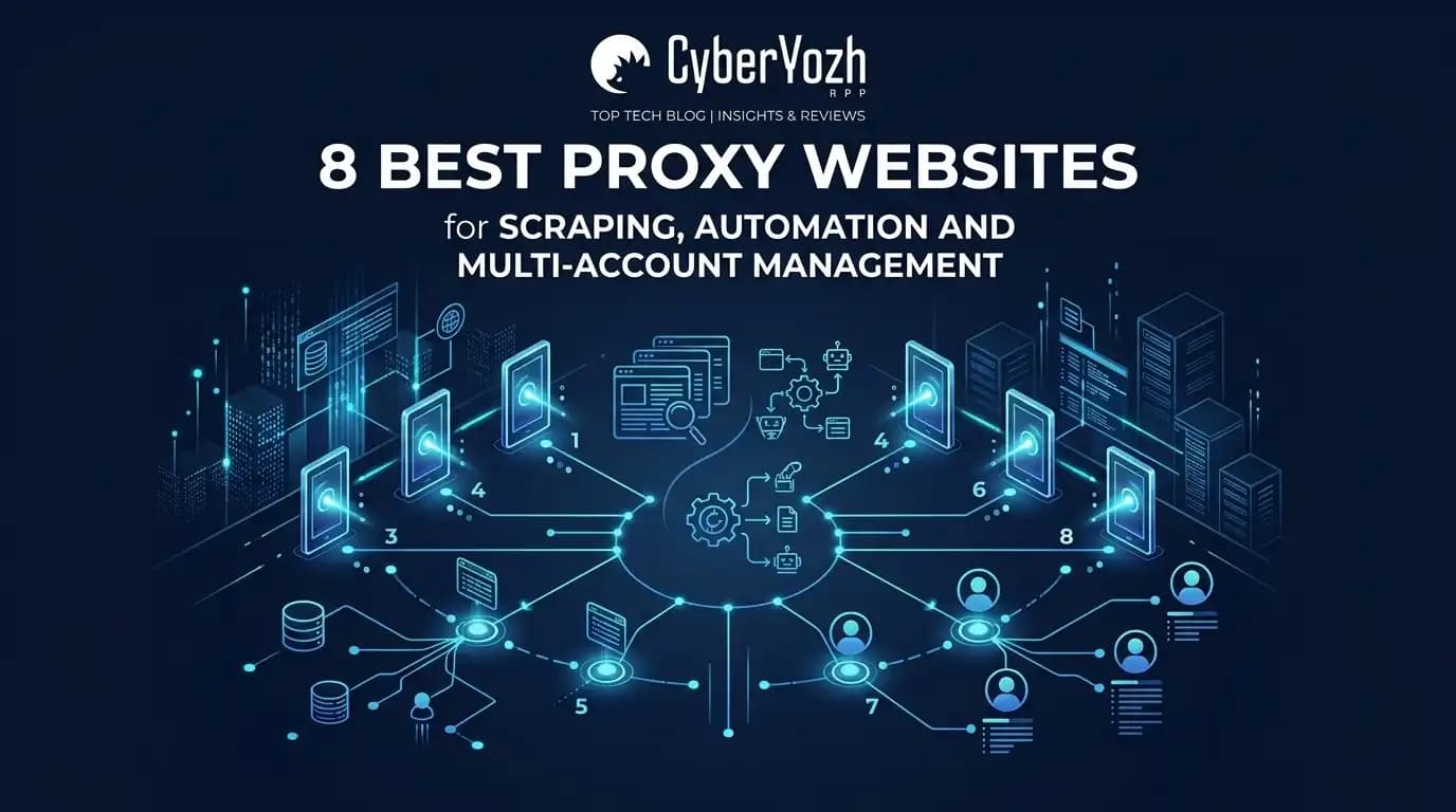 8 Best Proxy Websites for Scraping, Automation and Multi-Account Management (2026)