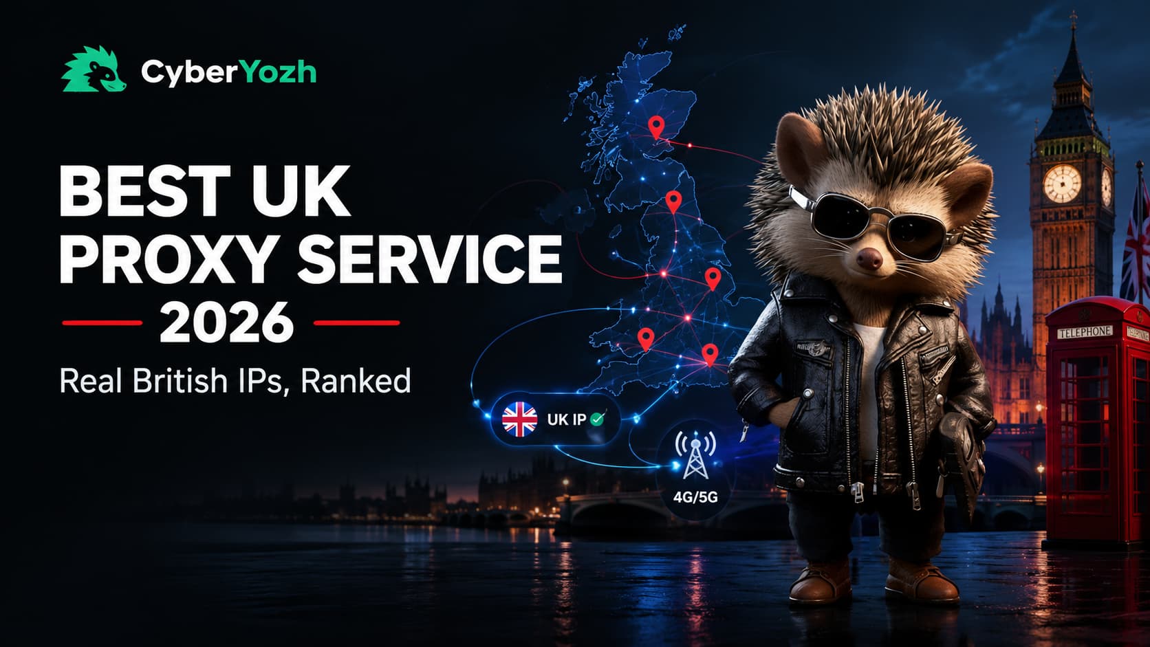 Best UK Proxy Service 2026: Real British IPs, Ranked