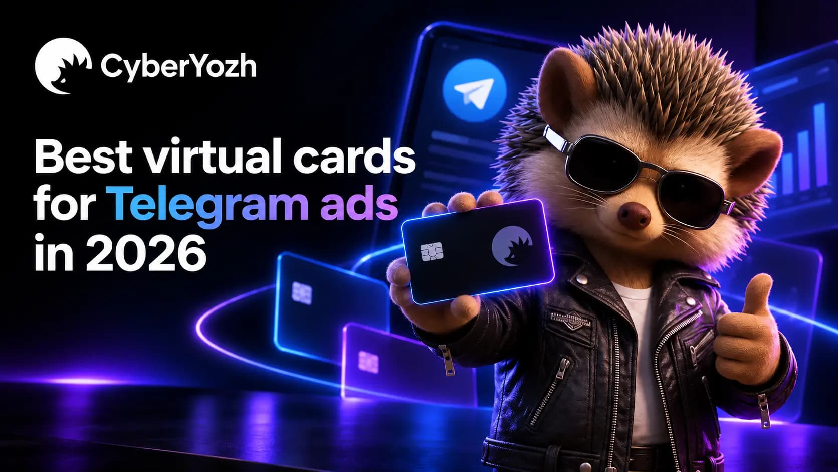 Лучшие виртуальные карты для рекламы в Telegram в 2026 году