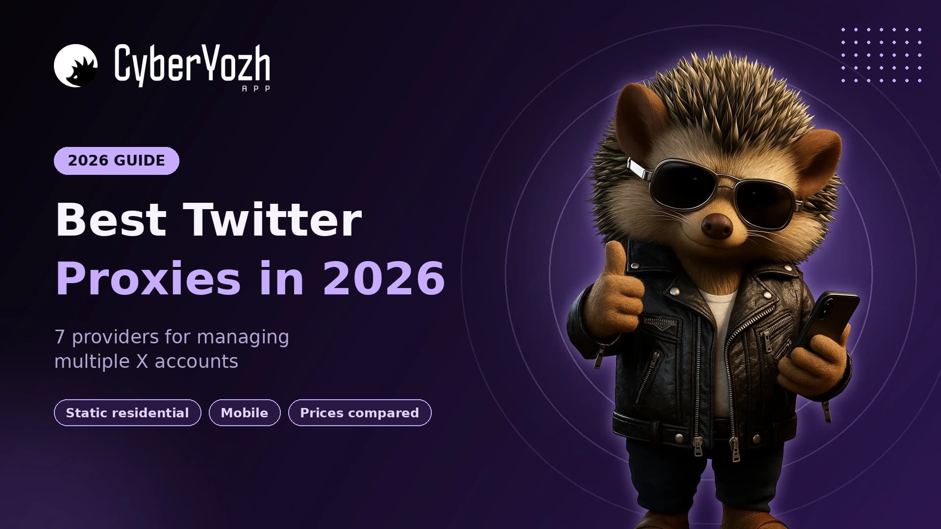Best Twitter Proxies in 2026: 7 Providers for Managing X Accounts