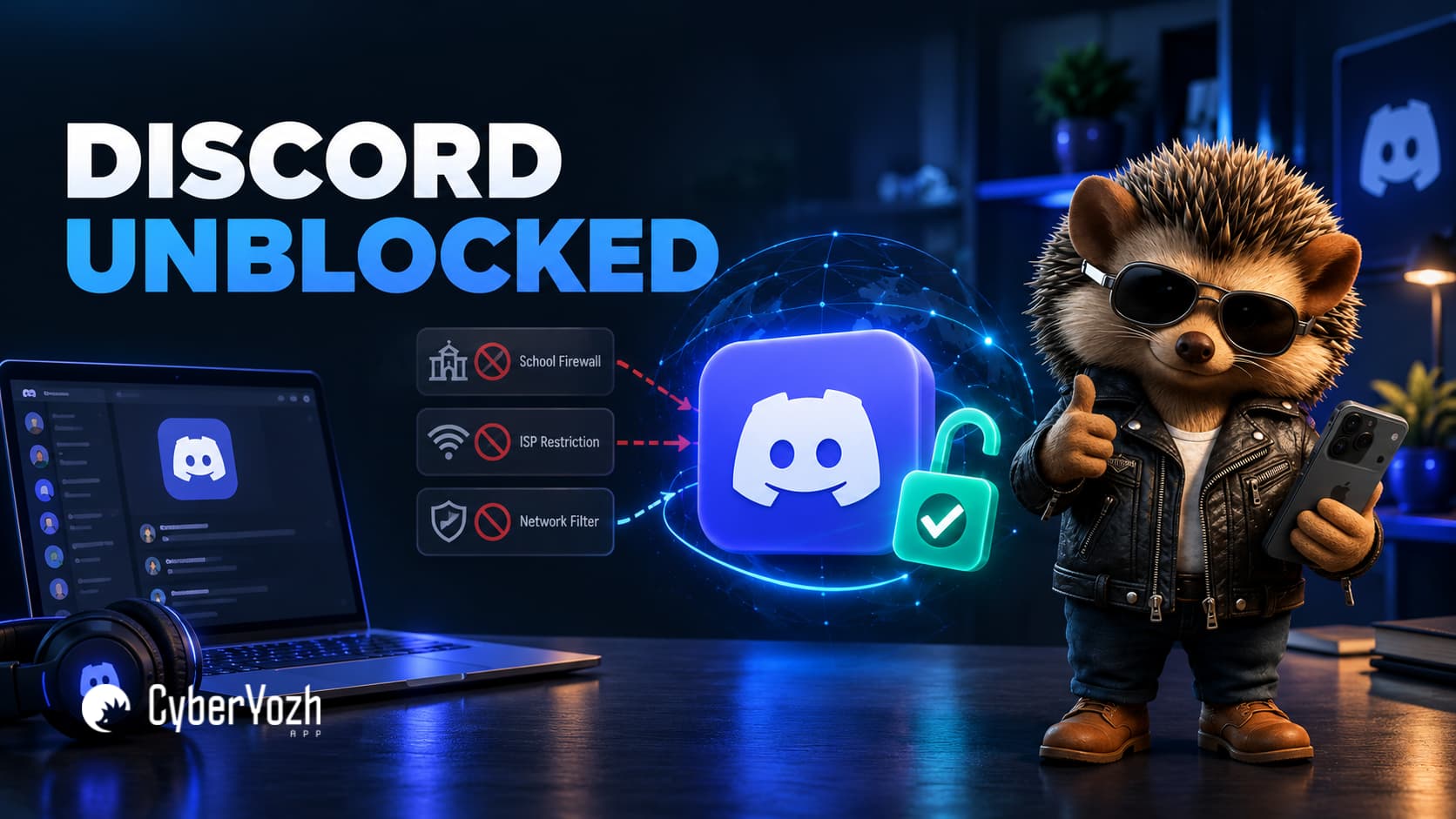解除 Discord 封锁:如何访问 Discord 并解决封锁问题