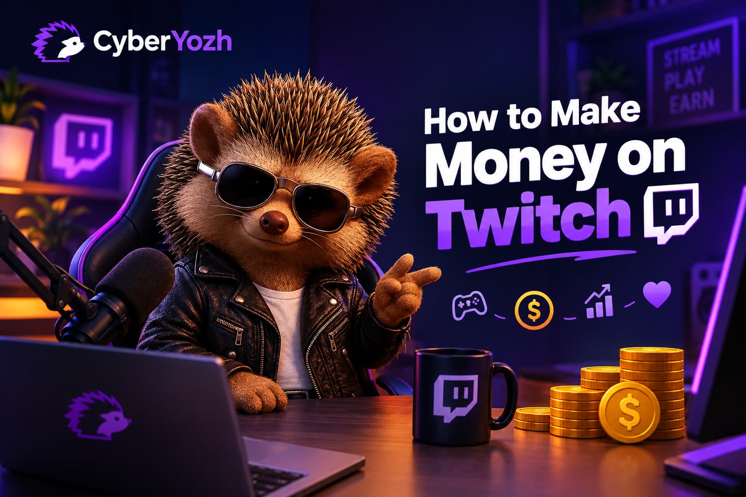 Cách kiếm tiền trên Twitch: Lộ trình thực tế cho năm 2026