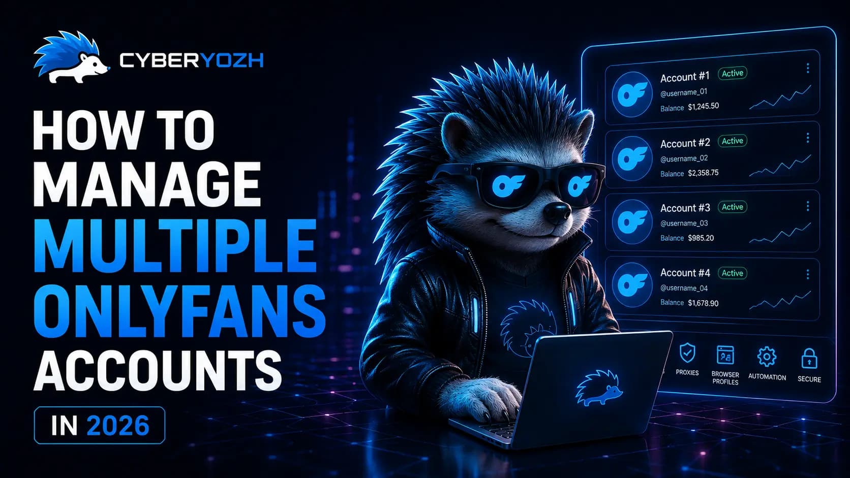 Как управлять несколькими аккаунтами OnlyFans в 2026 году