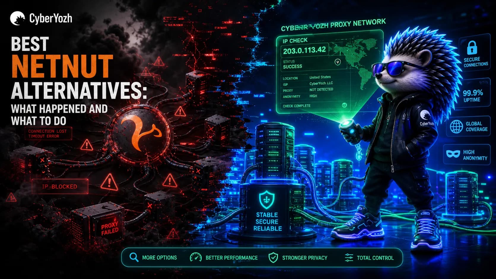 Best NetNut Alternatives: What Happened and What to Do