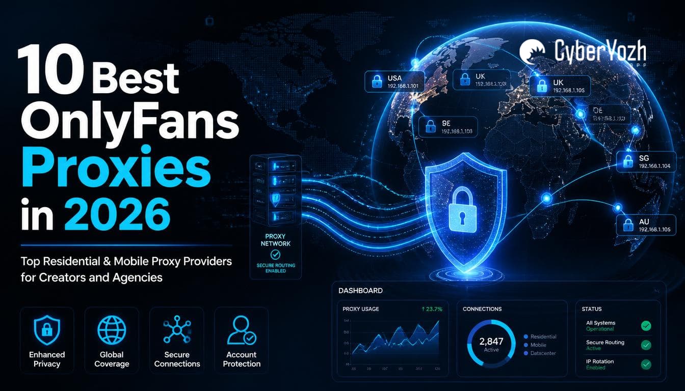 Os 10 melhores proxies para OnlyFans em 2026