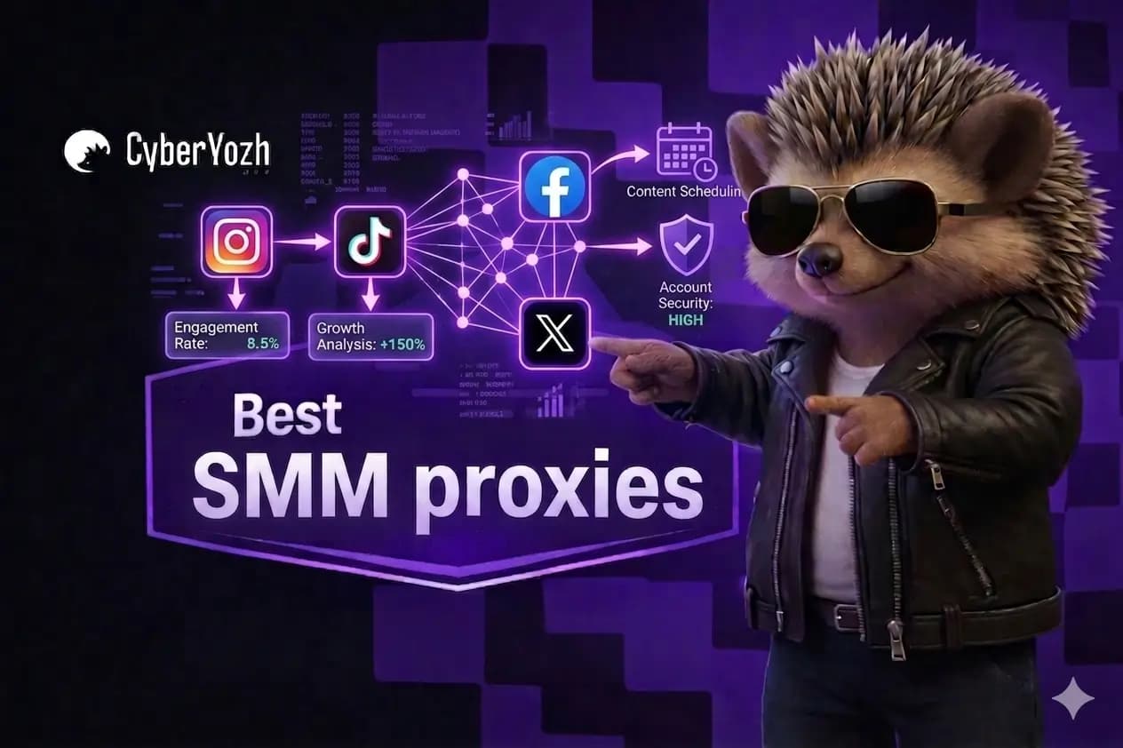 Proxy SMM terbaik di 2026: Skalakan media sosial tanpa larangan