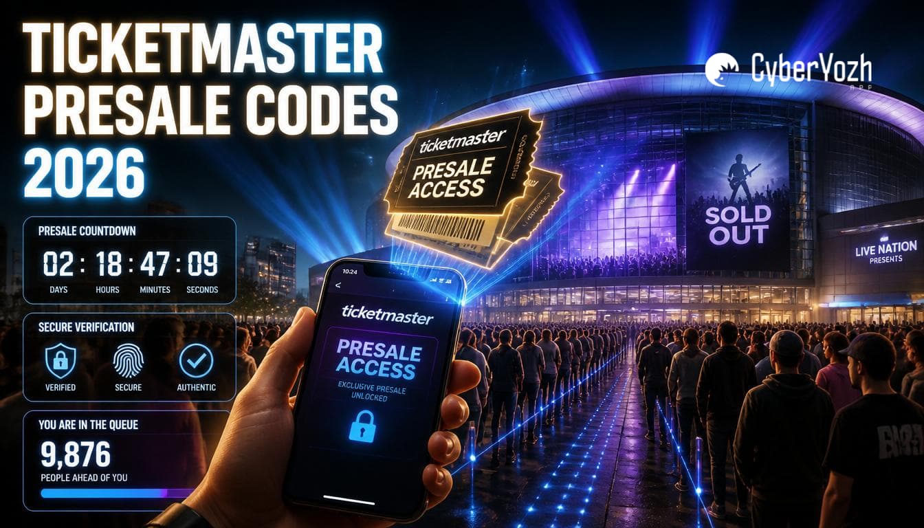 How to Get a Ticketmaster Presale Code in 2026 And Get Tickets After