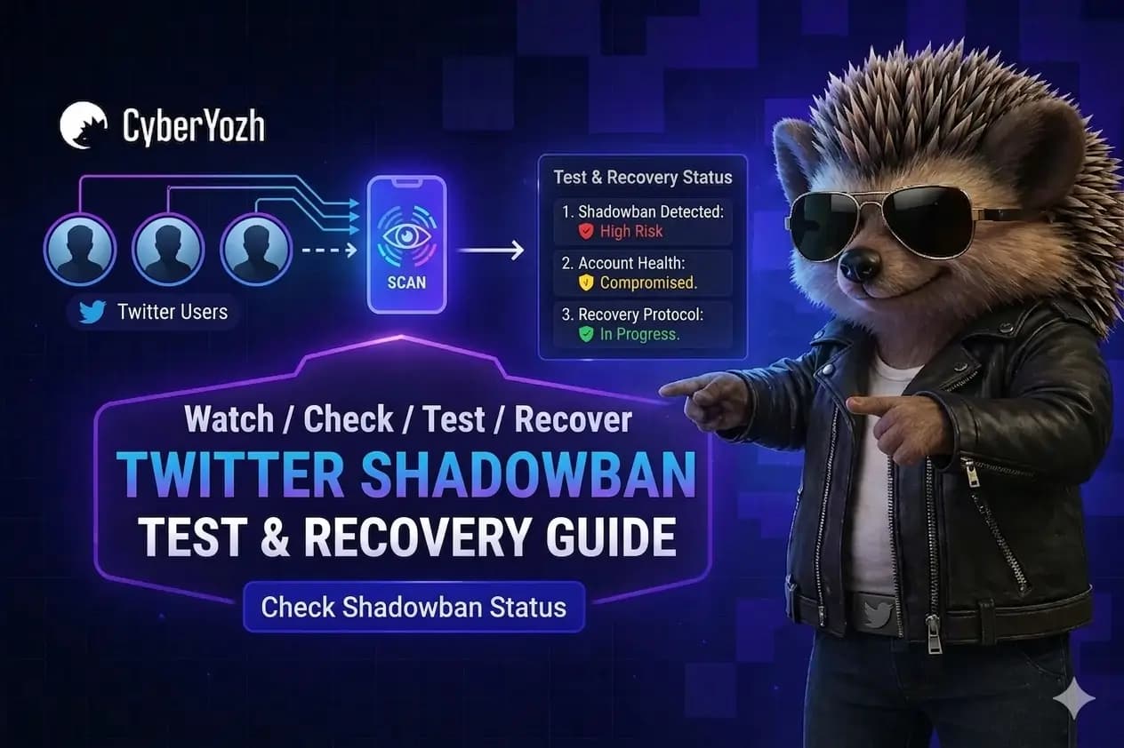 Теневой бан в Twitter: Тест и гайд по восстановлению 2026, который действительно работает