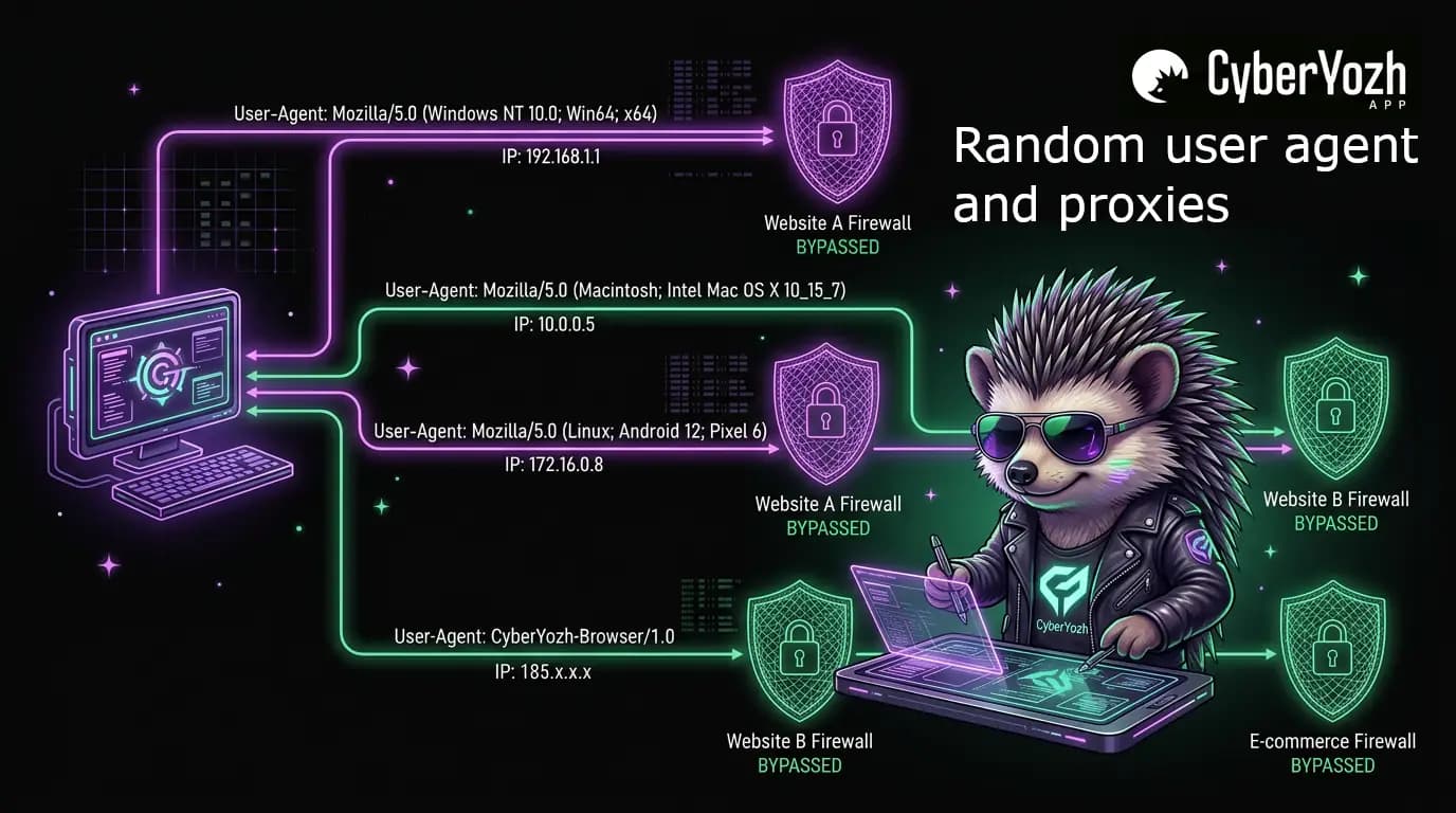 Что такое Random User Agent: рандомизация User String и прокси