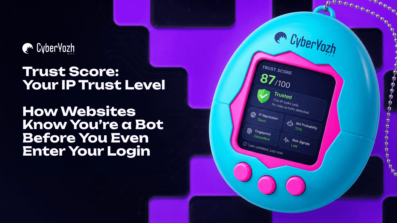 Your IP's Trust Score: How Websites Know You're a Bot Before You Even Enter Your Username