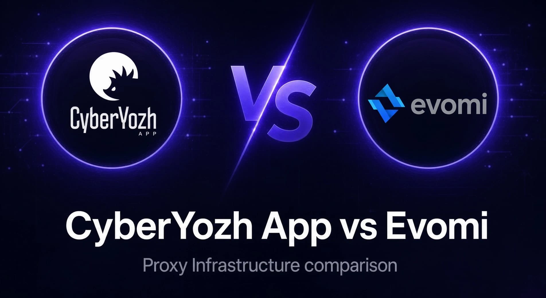CyberYozh App Vs Evomi