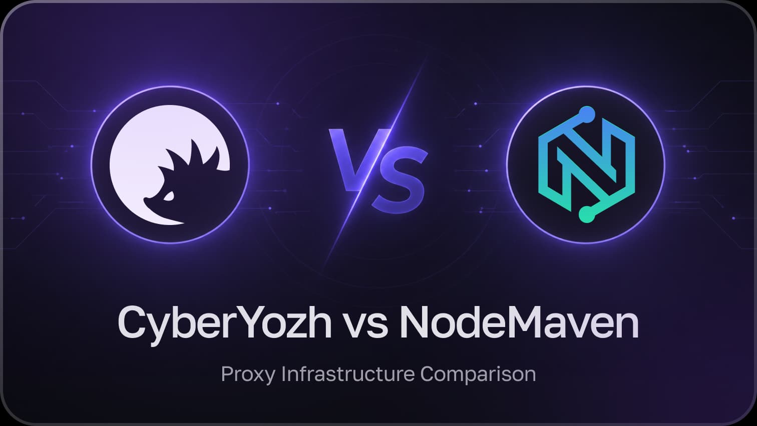 CyberYozh App vs NodeMaven