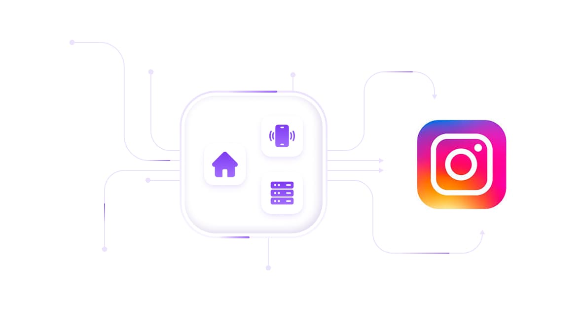 Proxy Instagram dengan IP khusus per akun