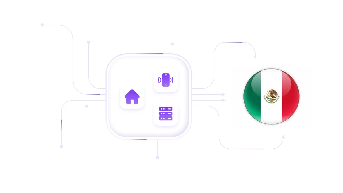 Beli proxy Meksiko dengan IP operator Meksiko asli