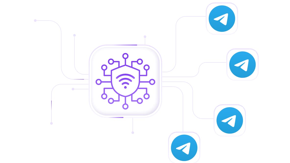 使用专用代理运行多个Telegram账户