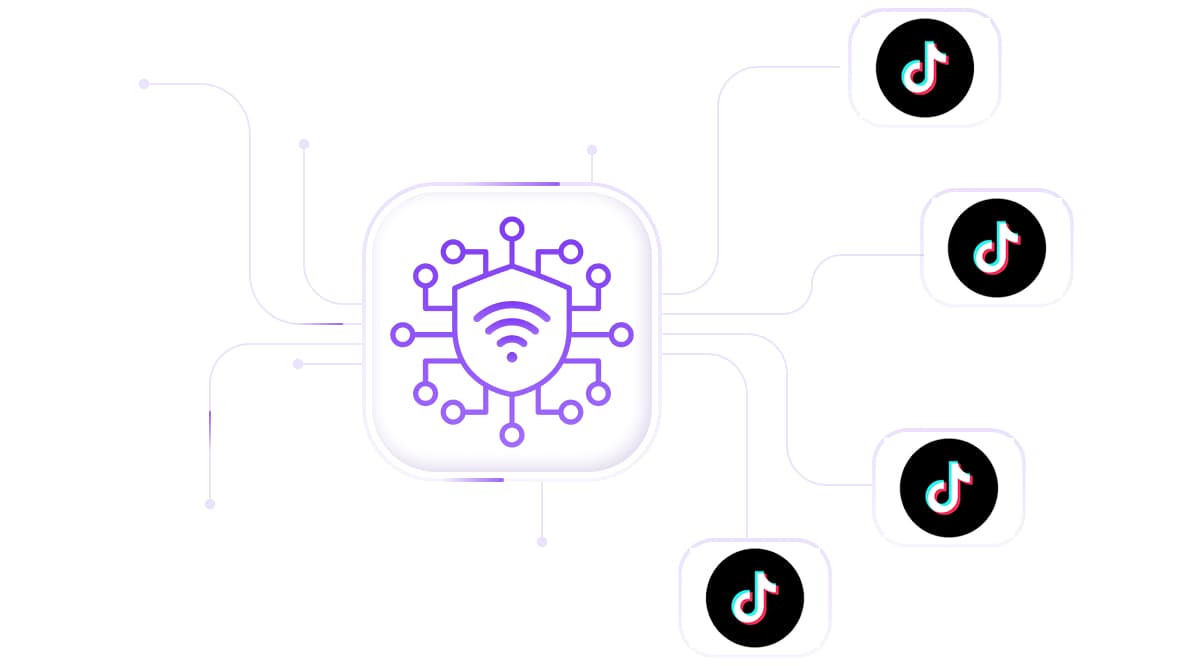 Manage multiple accounts with a TikTok proxy