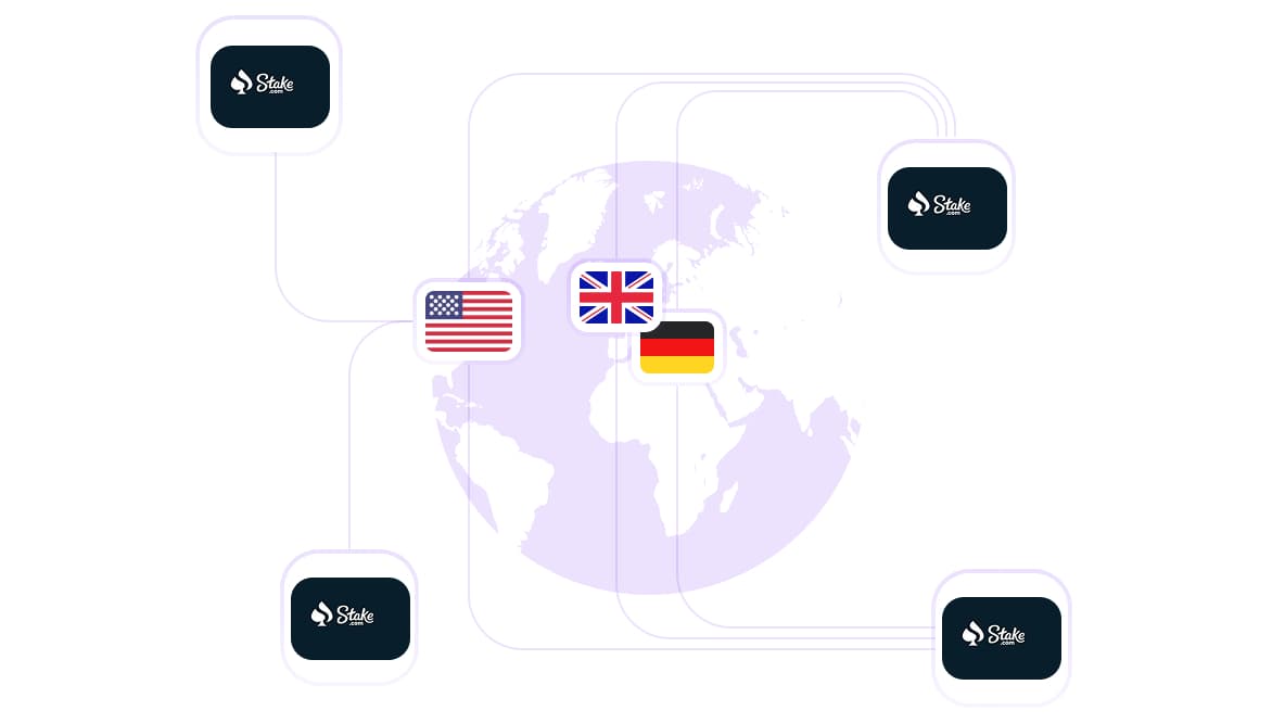 Nhắm mục tiêu địa lý toàn cầu cho thị trường Stake