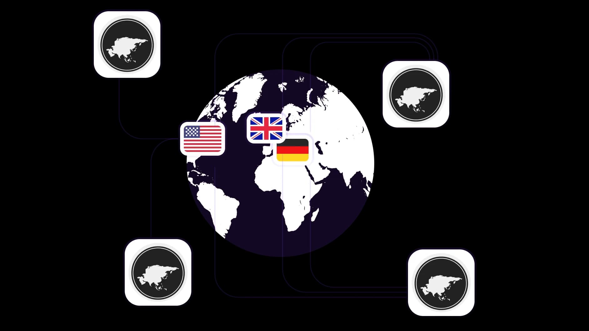 从全球任何国家使用亚洲 IP