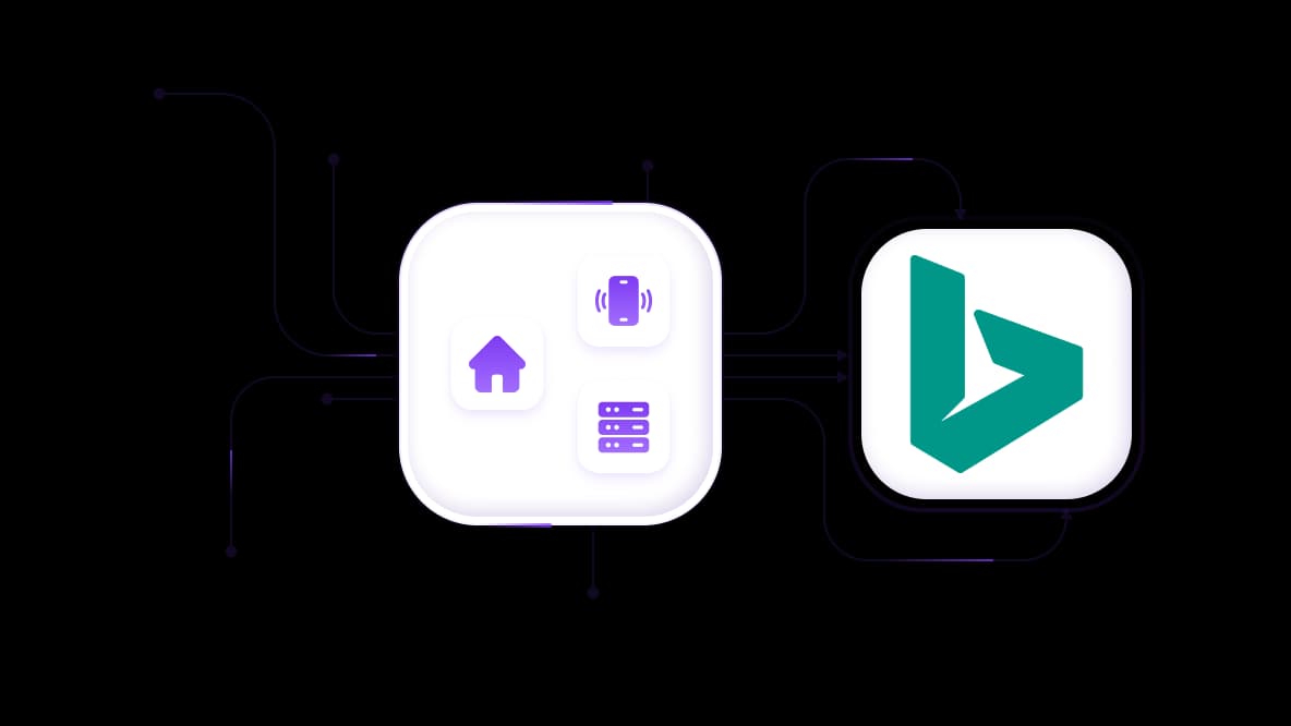 Best Bing proxy network with a 50M+ IP pool
