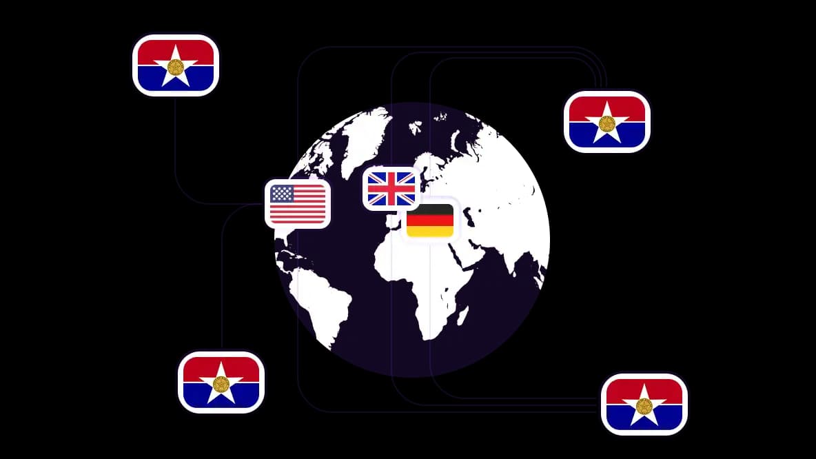 Operate from Dallas or 195+ countries