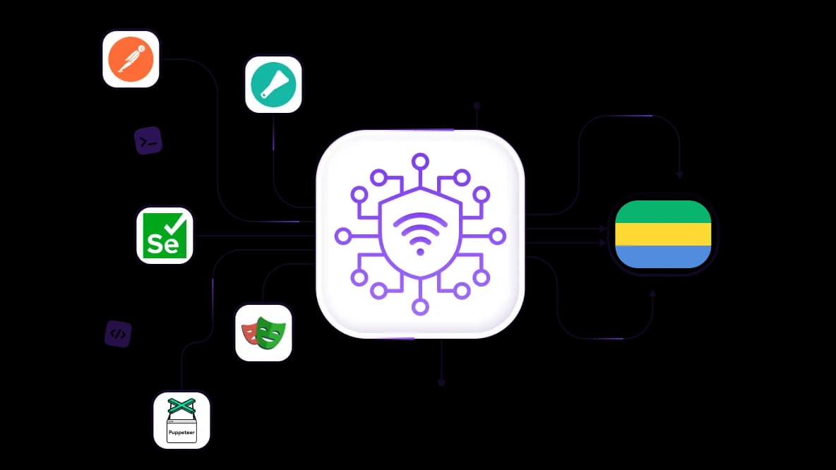 Automate data collection from Gabon services