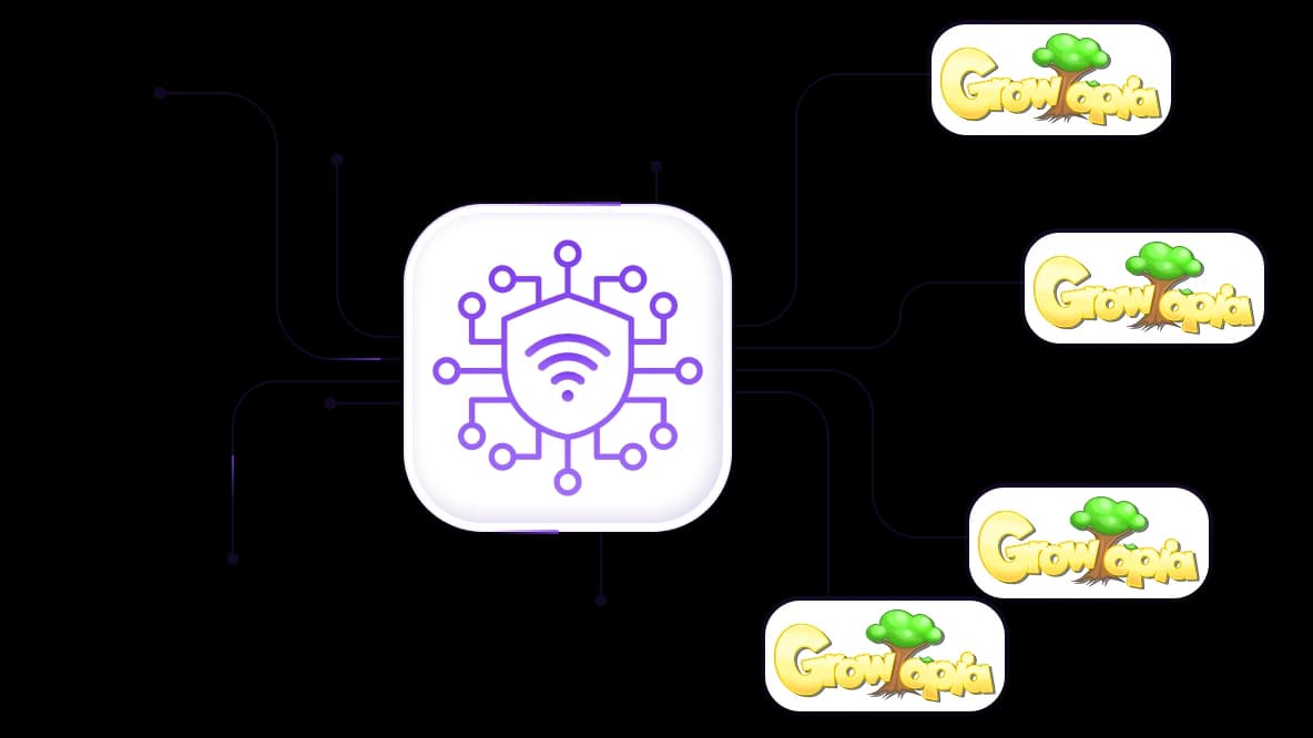 Управляйте несколькими аккаунтами Growtopia с выделенными прокси