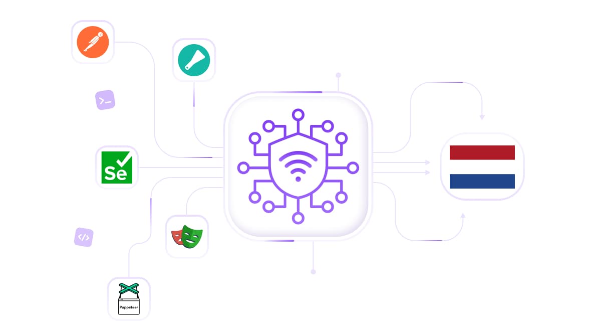 Automate data collection with Dutch proxies