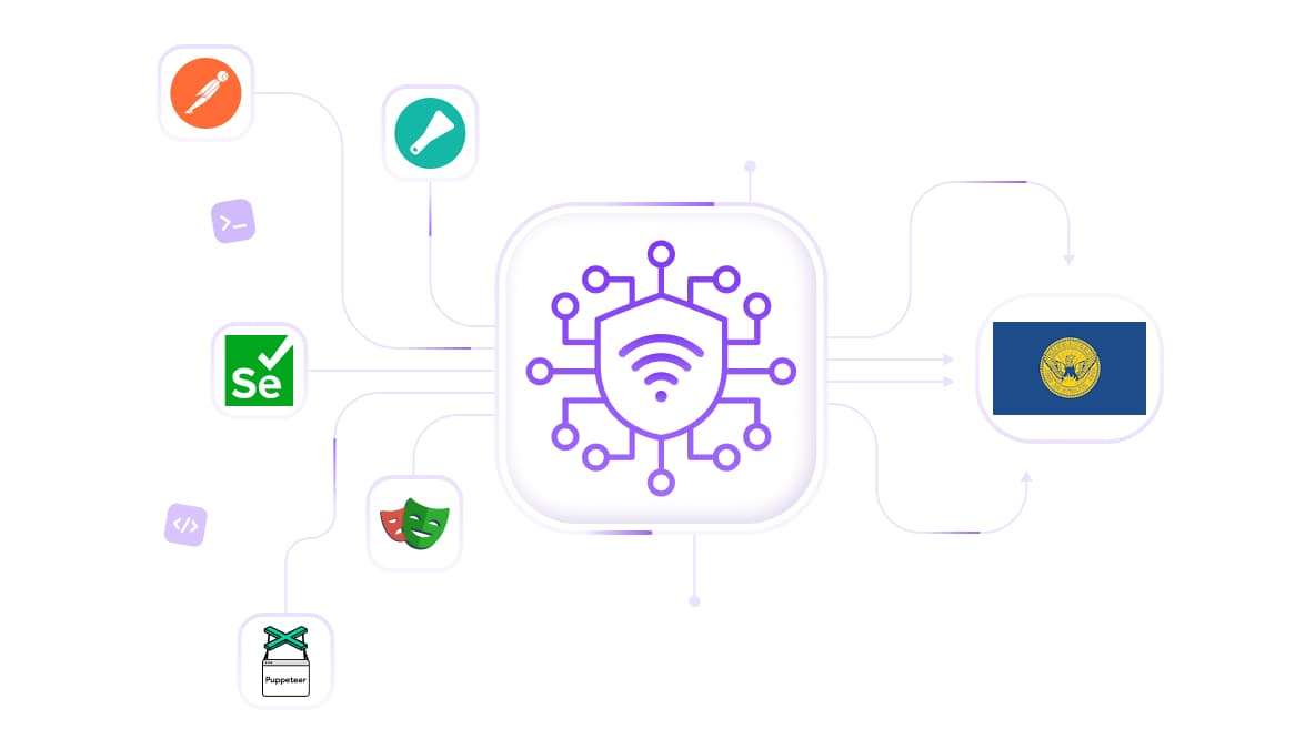 Utilise an Atlanta proxy server for scraping and market research.