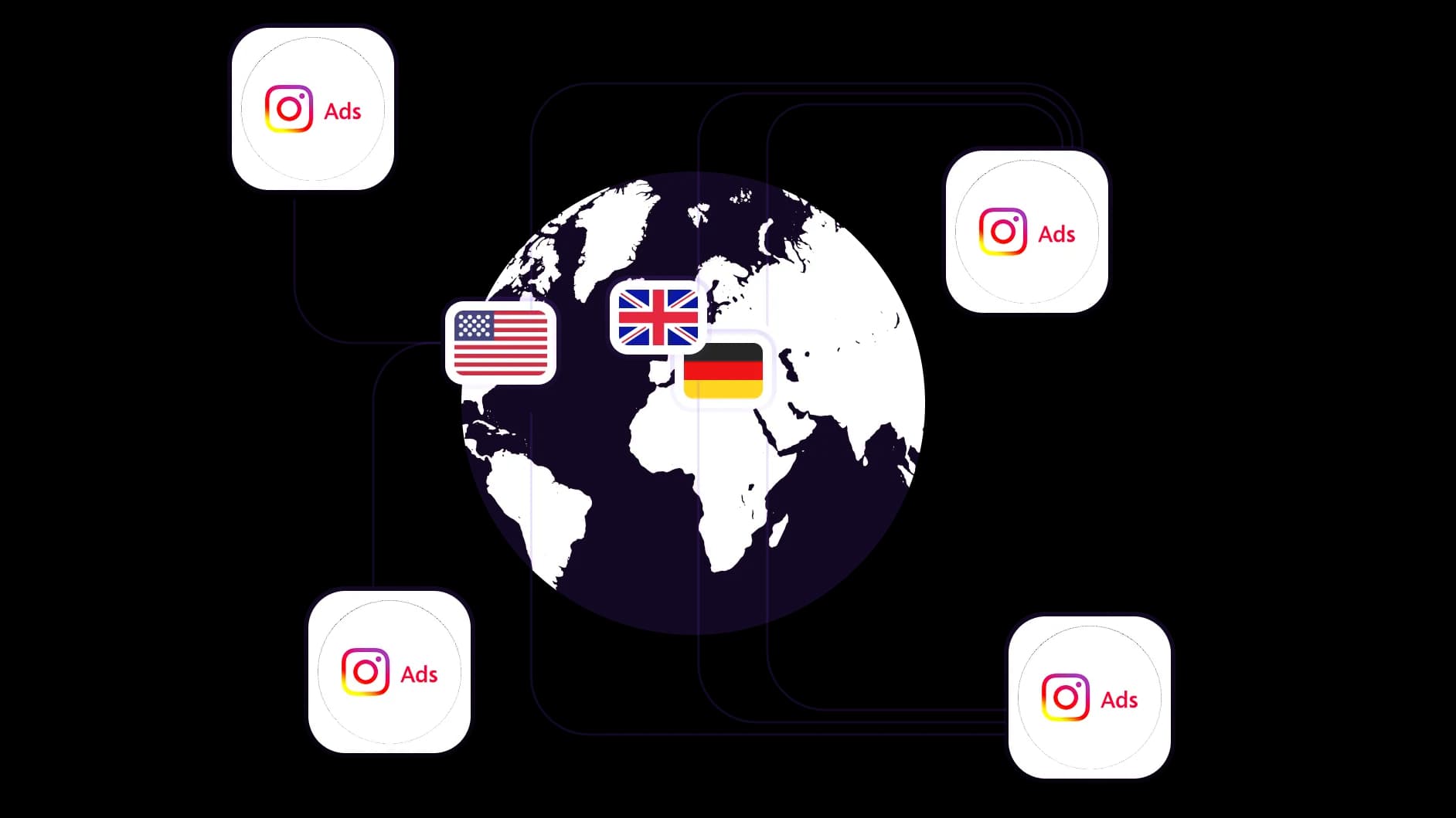 Triển khai tài khoản quảng cáo Instagram tại hơn 195 quốc gia