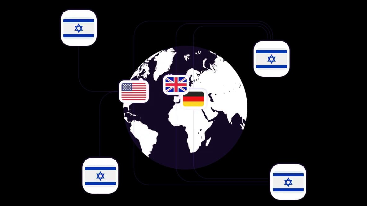 Execute fluxos de trabalho israelenses de qualquer lugar do mundo