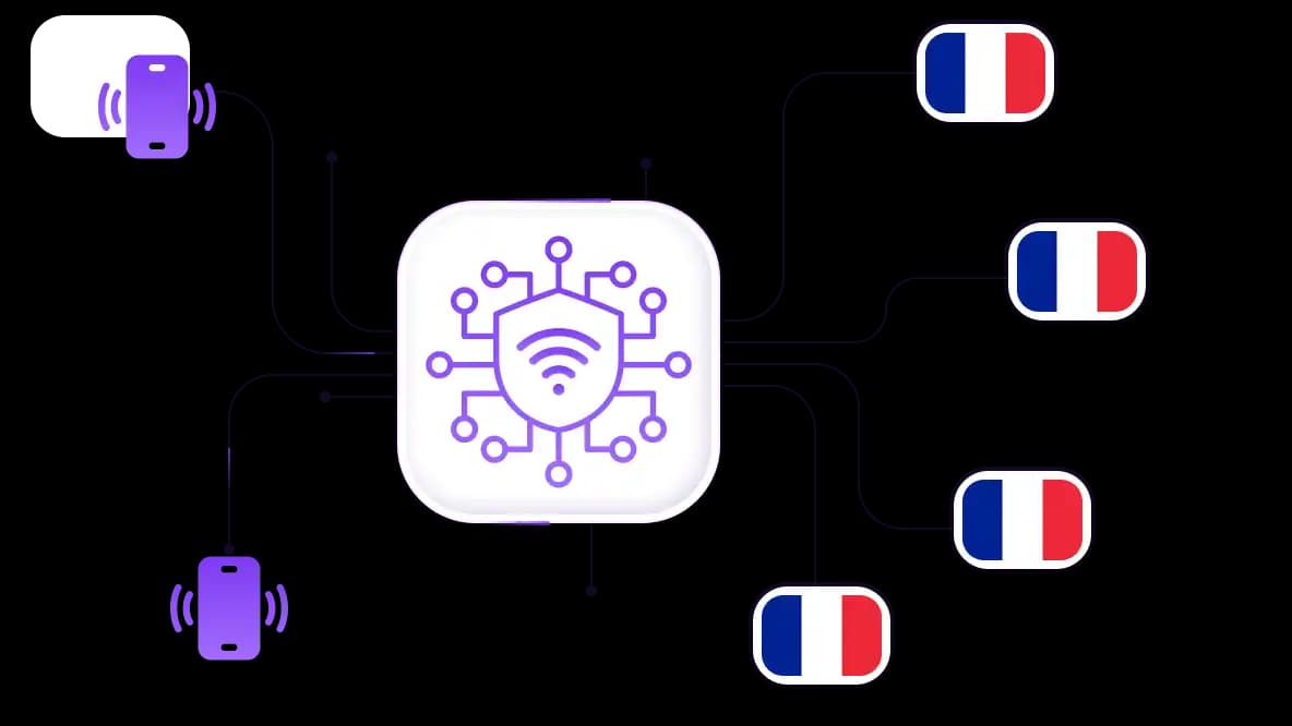 Get French mobile proxies from real carriers