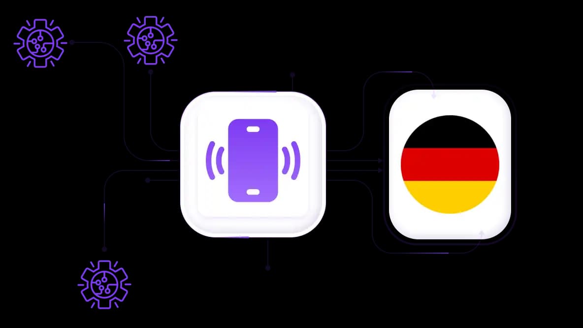 Automate tasks with Germany mobile proxies