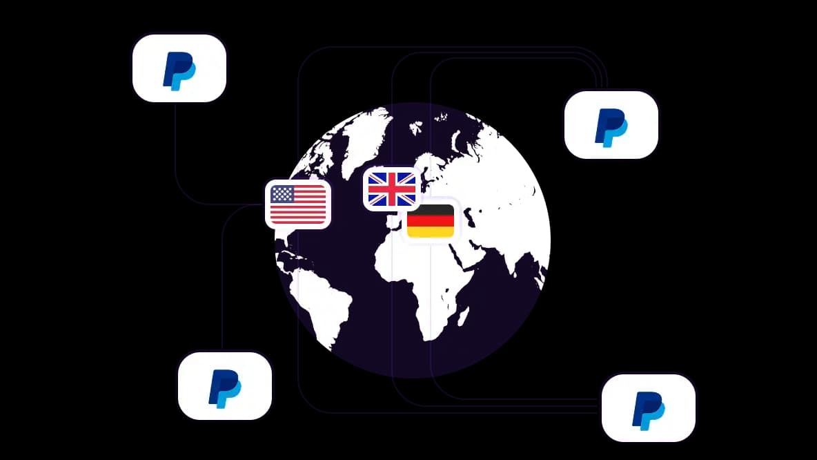 Access PayPal globally across 195+ countries