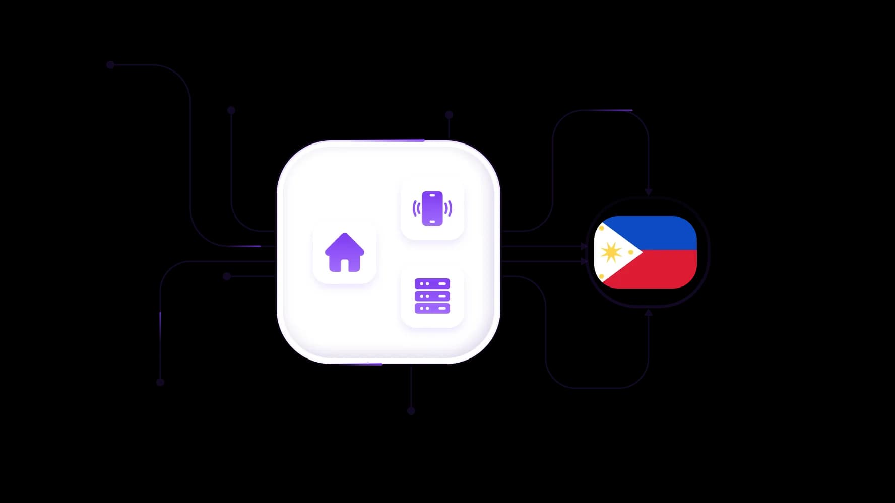 Infraestrutura de proxy de alta qualidade para as Filipinas