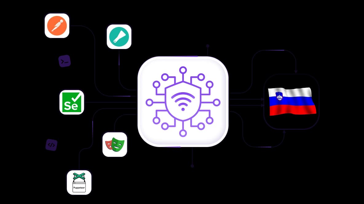 Scrape data at scale with a Slovenia proxy