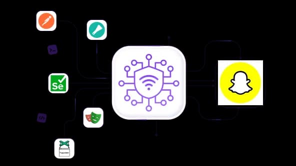 Parsing data sosial dari Snapchat dengan proxy