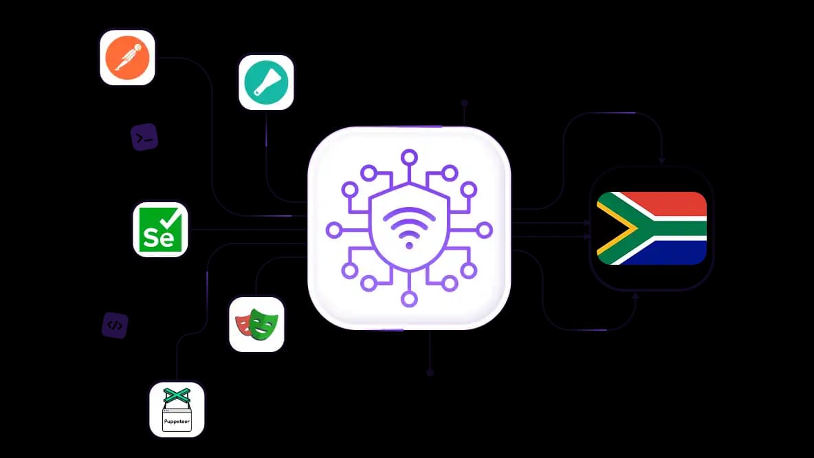 大规模抓取南非网站数据