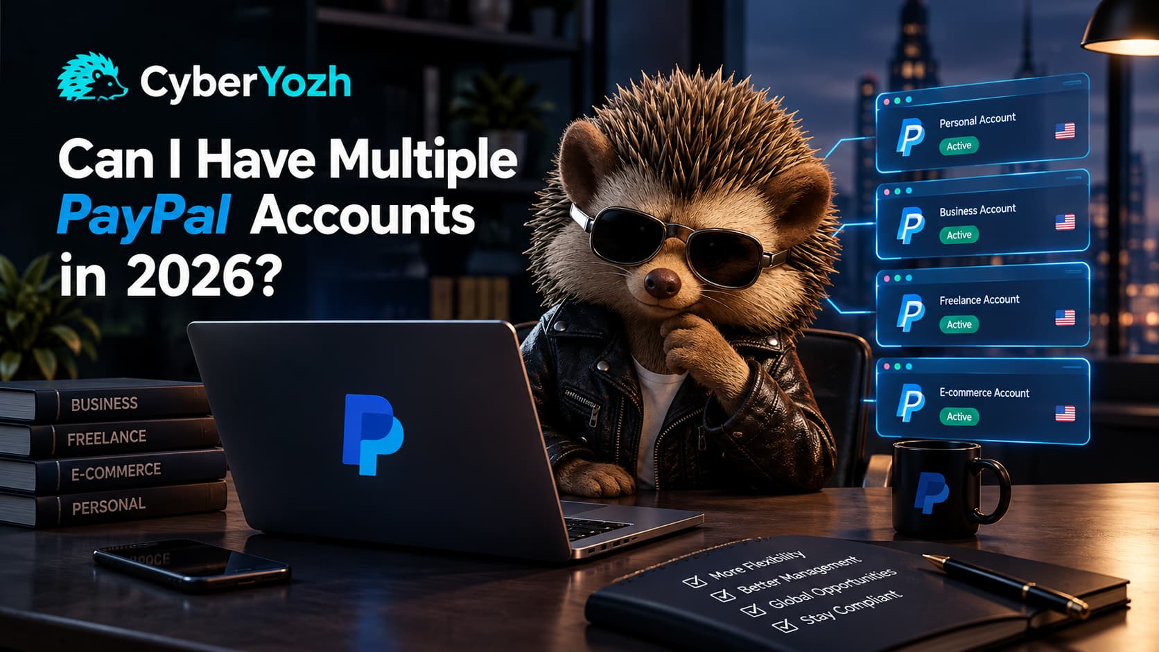 Чи можна мати кілька акаунтів PayPal у 2026 році