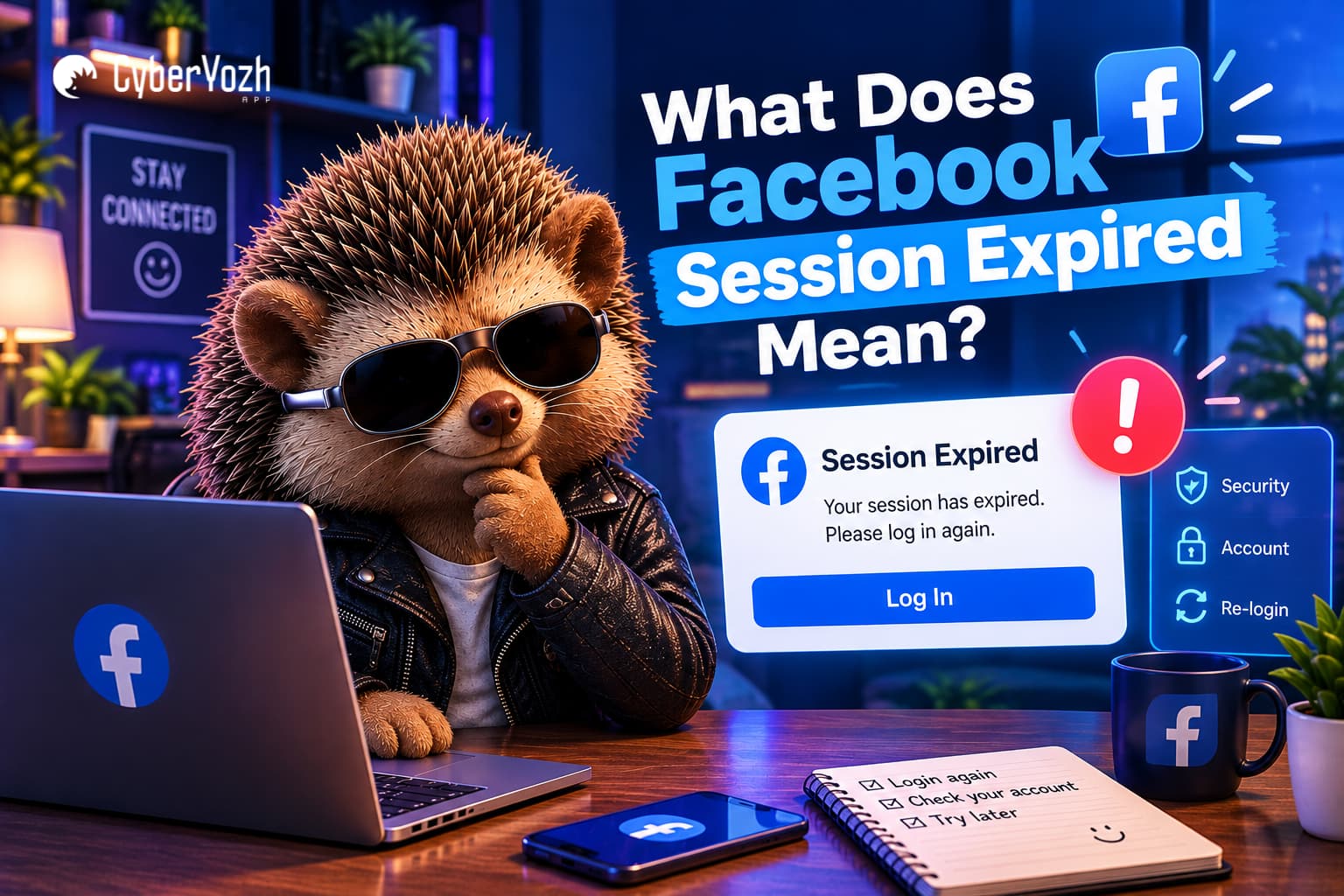 O que significa «Sessão do Facebook expirada»: causas e soluções para 2026