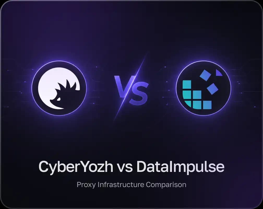 CyberYozh App против DataImpulse
