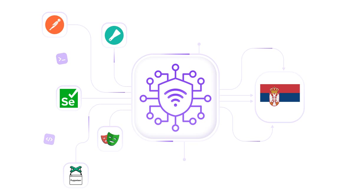 Thu thập dữ liệu & tự động hóa với proxy Serbia