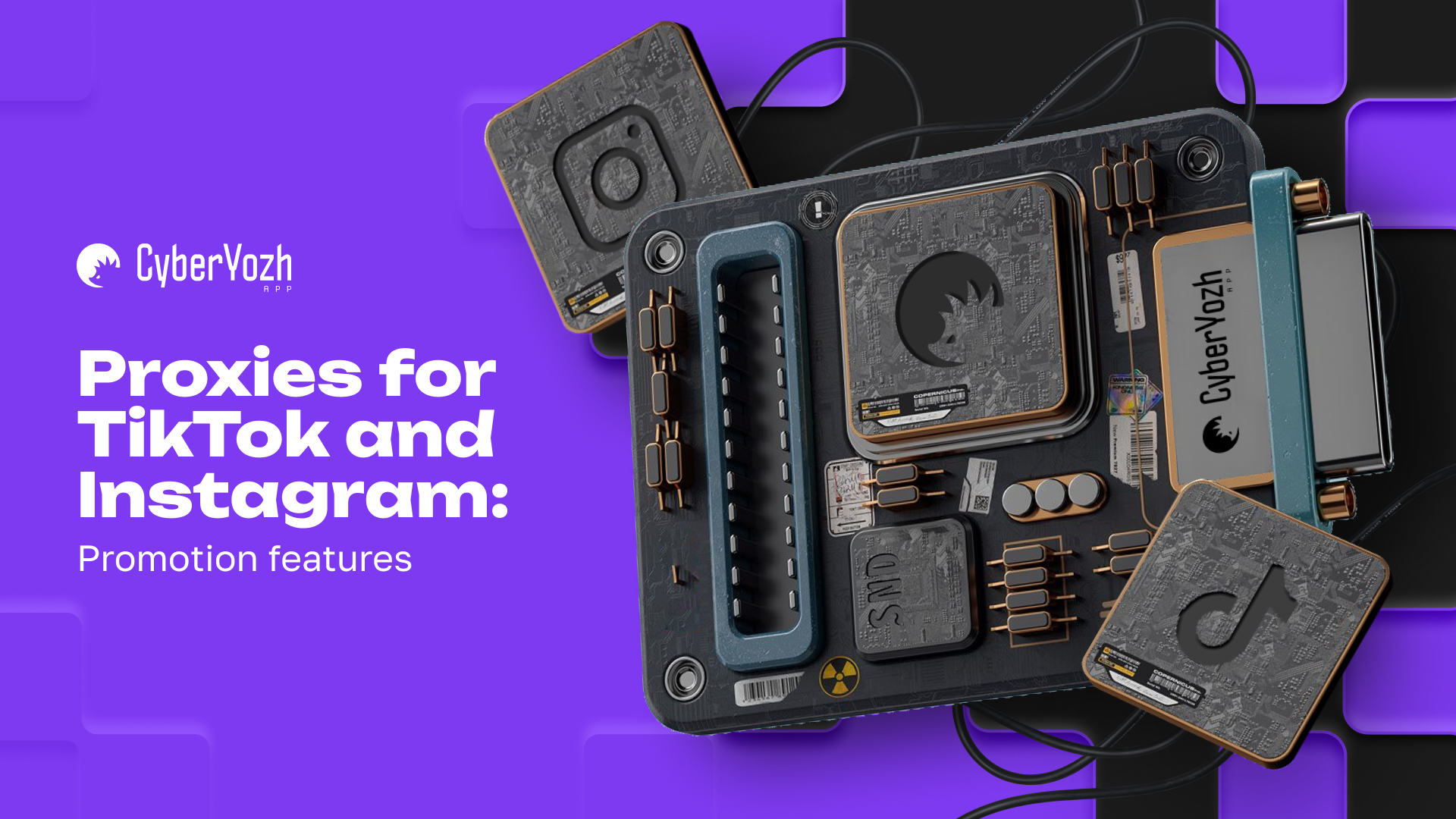 Proxies for TikTok and Instagram: Promotion Features