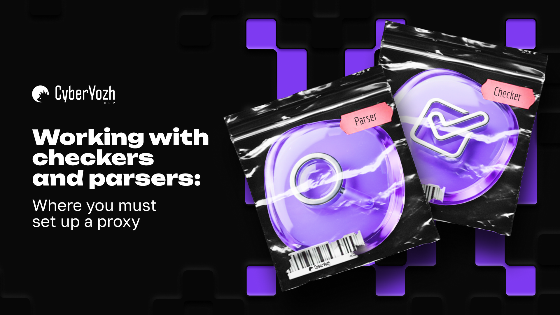 Working with checkers and parsers: where to use a proxy