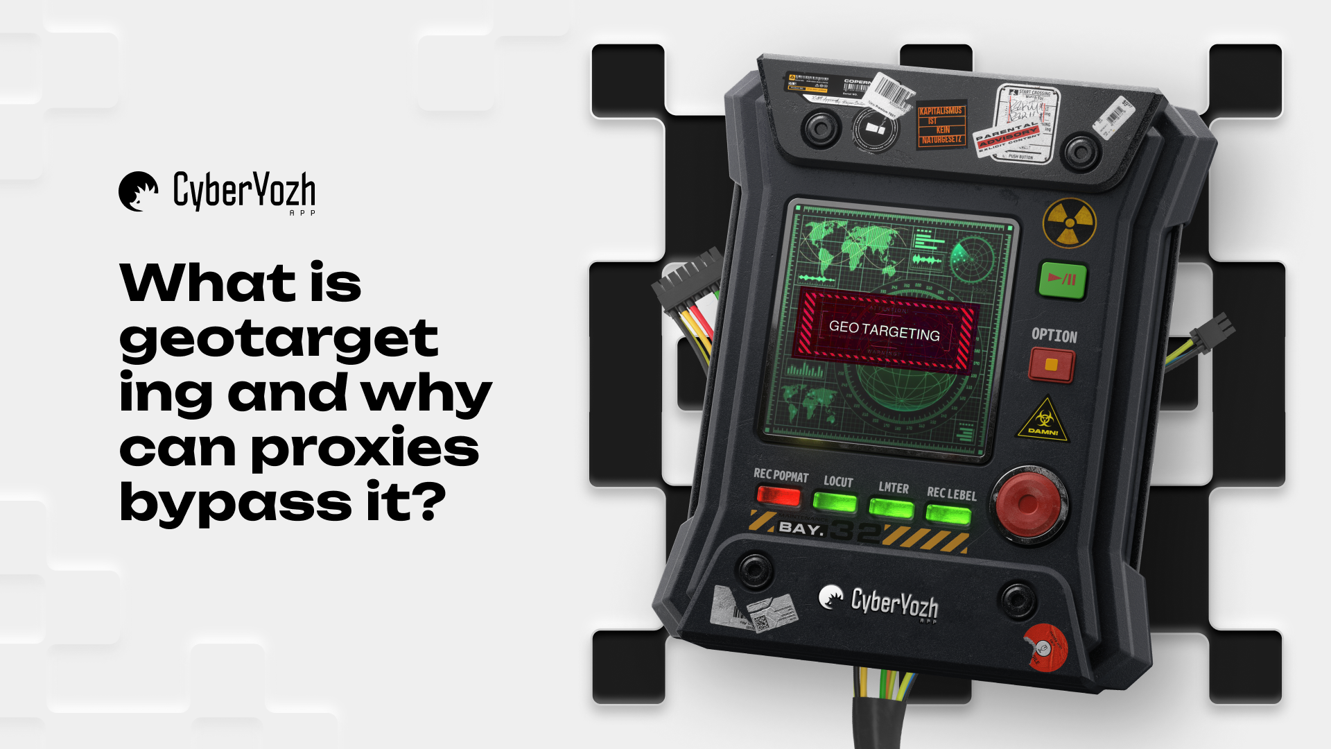 What is geotargeting and why can proxies bypass it?